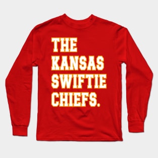 The Kansas Swiftie Chiefs. v8 Long Sleeve T-Shirt